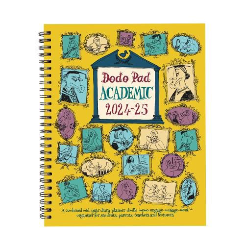 The Dodo Pad Academic A5 Diary 2024-2025 - Mid Year / Academic Year Week to View Diary