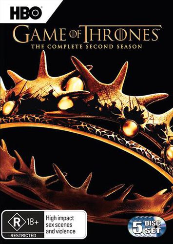 Cover image for Game Of Thrones: Season 2 (DVD)