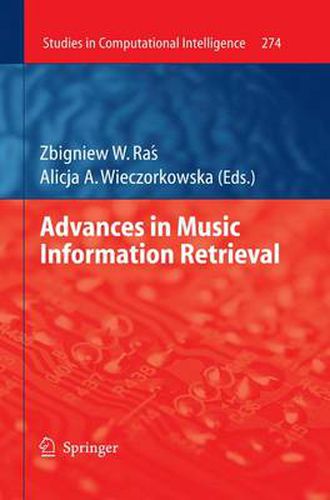 Cover image for Advances in Music Information Retrieval