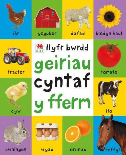 Cover image for Geiriau Cyntaf Fferm