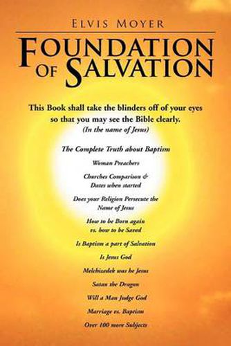 Cover image for Foundation of Salvation
