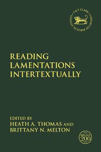 Cover image for Reading Lamentations Intertextually