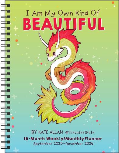 Cover image for I Am My Own Kind of Beautiful 16-Month 2025-2026 Weekly/Monthly Planner Calendar
