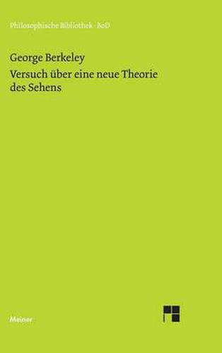 Cover image for Versuch uber eine neue Theorie des Sehens und die Theorie des Sehens oder der visuellen Sprache verteidigt und erklart