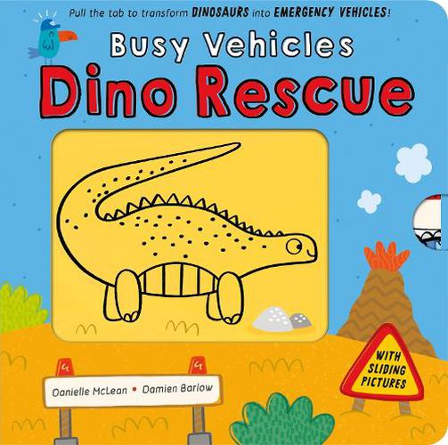 Cover image for Busy Vehicles: Dino Rescue