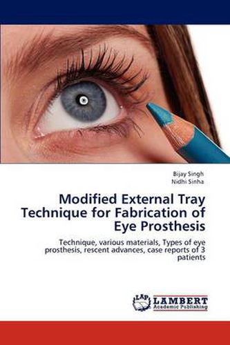 Cover image for Modified External Tray Technique for Fabrication of Eye Prosthesis