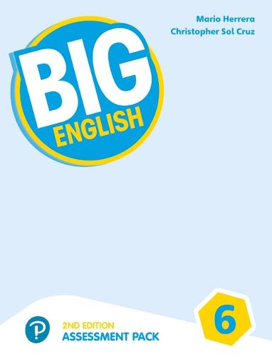 Cover image for Big English AmE 2nd Edition 6 Assessment Book & Audio CD Pack