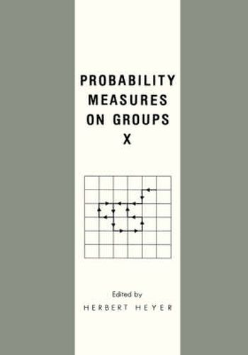 Cover image for Probability Measures on Groups X