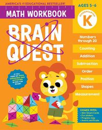 Cover image for Brain Quest Math Workbook: Kindergarten