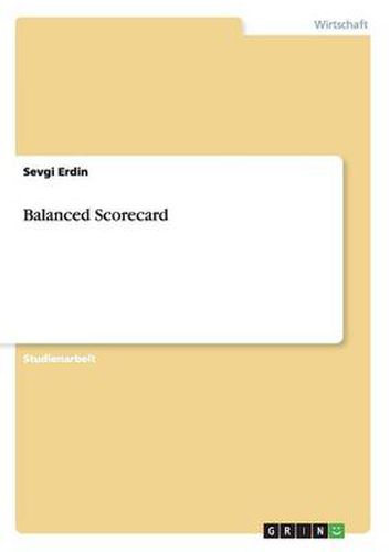 Cover image for Balanced Scorecard