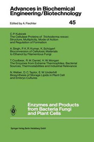 Cover image for Enzymes and Products from Bacteria Fungi and Plant Cells