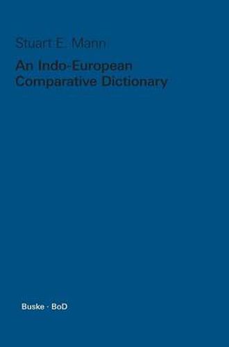 Cover image for An Indo-European Comparative Dictionary