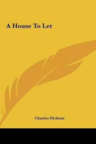 Cover image for A House to Let