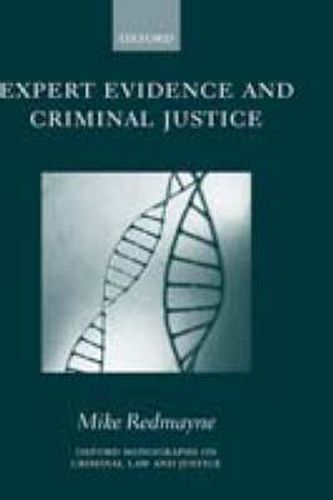 Cover image for Expert Evidence and Criminal Justice