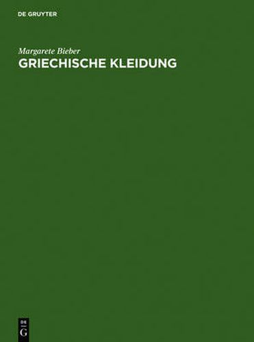 Cover image for Griechische Kleidung