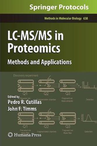 Cover image for LC-MS/MS in Proteomics: Methods and Applications