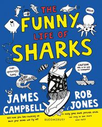 Cover image for The Funny Life of Sharks