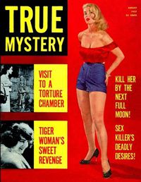 Cover image for True Mystery, August 1957