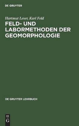 Cover image for Feld- und Labormethoden der Geomorphologie