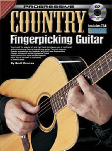 Cover image for Progressive Country Fingerpicking Guitar