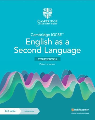 Cover image for Cambridge IGCSE (TM) English as a Second Language Coursebook with Digital Access (2 Years)