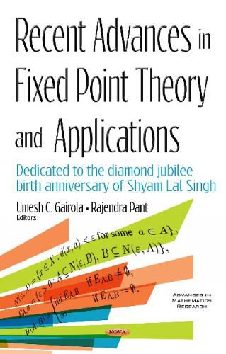 Cover image for Recent Advances in Fixed Point Theory & Applications