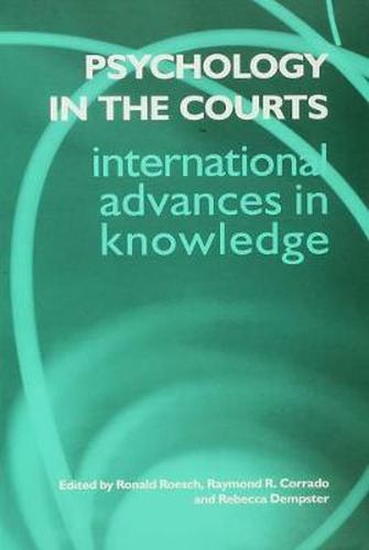 Cover image for Psychology in the Courts