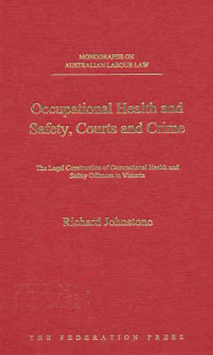 Cover image for Occupational Health and Safety, Courts and Crime