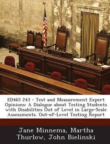 Cover image for Ed465 243 - Test and Measurement Expert Opinions