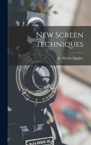 Cover image for New Screen Techniques