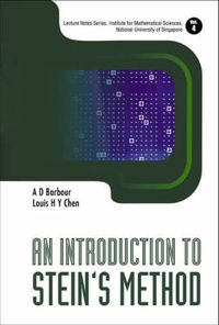 Cover image for Introduction To Stein's Method, An