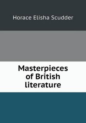 Cover image for Masterpieces of British literature