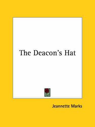 Cover image for The Deacon's Hat