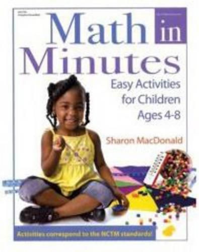 Cover image for Math in Minutes: Easy Activities for Children