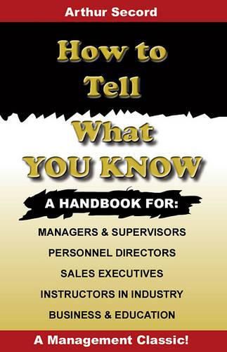 Cover image for How to Tell What You Know