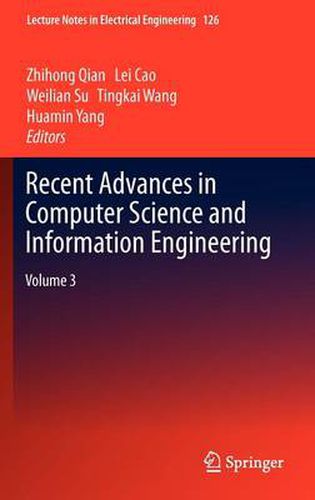 Cover image for Recent Advances in Computer Science and Information Engineering: Volume 3