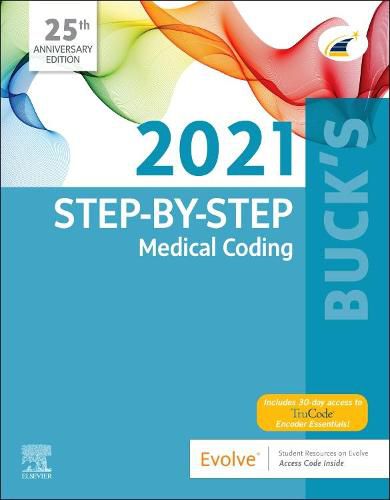 Cover image for Buck's Step-by-Step Medical Coding, 2021 Edition