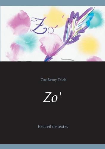 Cover image for Zo' recueil de textes