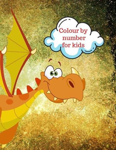 Cover image for Color by number for kids