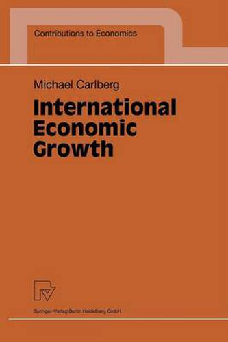 Cover image for International Economic Growth