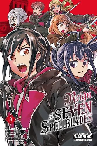 Cover image for Reign of the Seven Spellblades, Vol. 8 (manga)