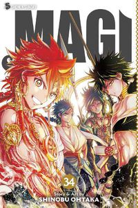 Cover image for Magi: The Labyrinth of Magic, Vol. 34