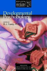 Cover image for Developmental Psychobiology