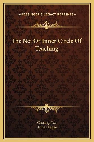 Cover image for The Nei or Inner Circle of Teaching