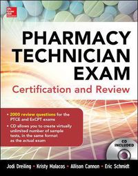 Cover image for Pharmacy Technician Exam Certification and Review