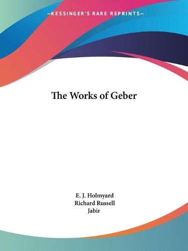 Cover image for Works of Geber (1928)