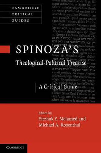 Cover image for Spinoza's 'Theological-Political Treatise': A Critical Guide