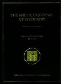 Cover image for American Journal of Psychiatry 1844-1994