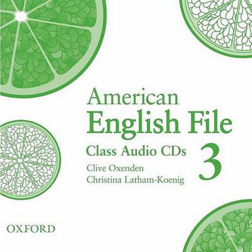 Cover image for American English File Level 3: Class Audio CDs (3)