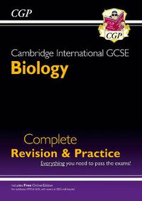 Cover image for New Cambridge International GCSE Biology Complete Revision & Practice - for exams in 2023 & beyond